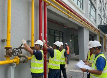 reka bentuk sistem retikulasi gas