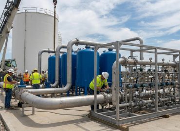 bulk tank & manifold system installation