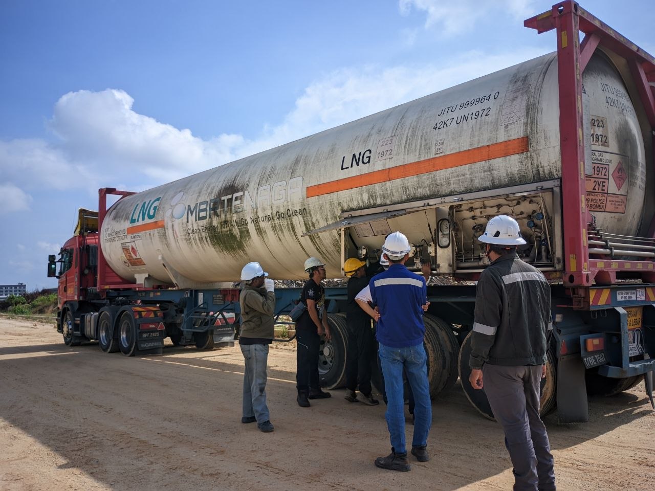LNG SUPPLY OF LNG GAS TANK