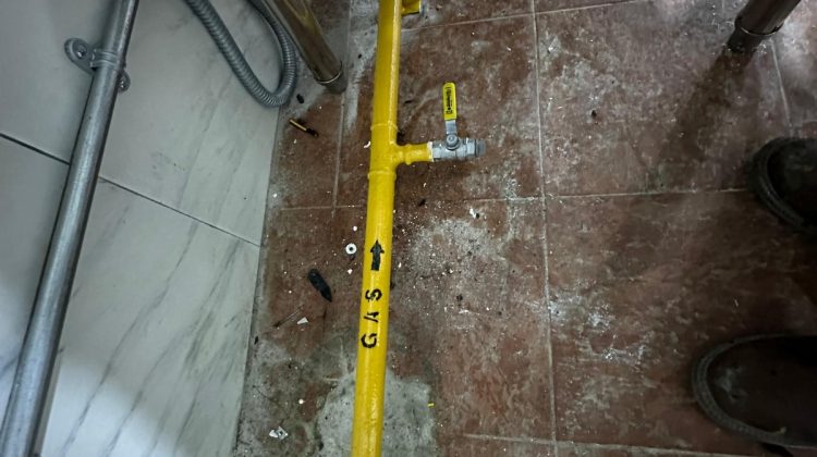 LPG piping system installation